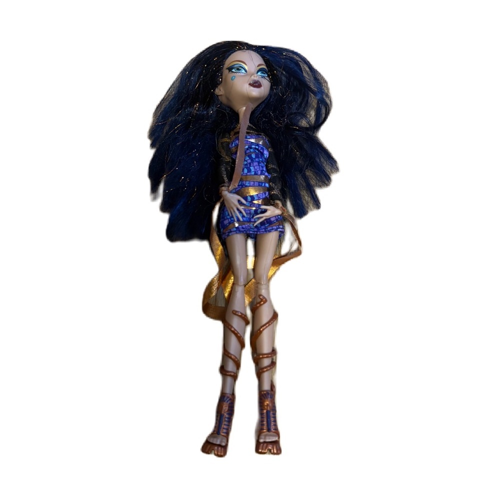 Monster High Cleo de Nile Boo York Doll w/Original Outfit & Shoes 2008 Vintage